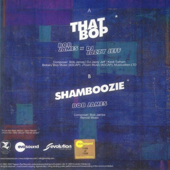 Bob James & DJ Jazzy Jeff – That Bop (7'' vinyl, 45RPM) - AudioSoundMusic