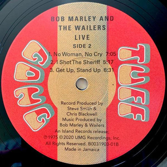 Bob Marley and The Wailers - Live! (Original Jamaican Version) - AudioSoundMusic