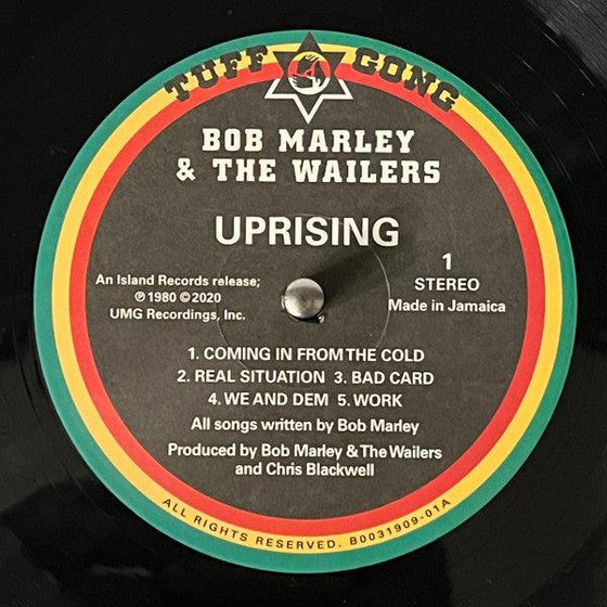 Bob Marley and The Wailers - Uprising (Original Jamaican Version) - AudioSoundMusic