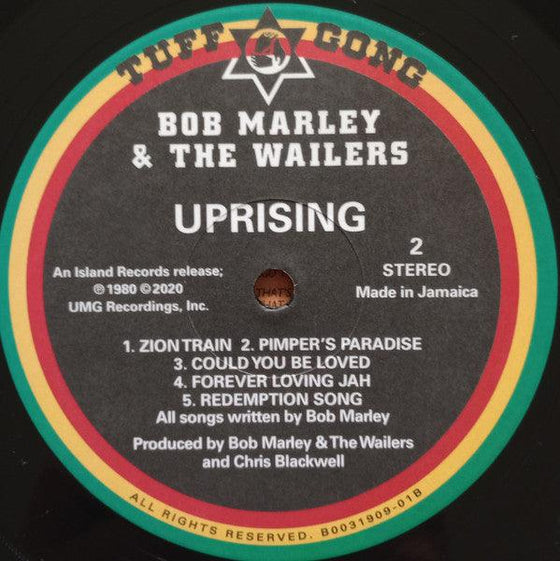 Bob Marley and The Wailers - Uprising (Original Jamaican Version) - AudioSoundMusic