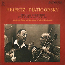  Brahms - Concerto For Violin And Cello - Jascha Heifetz, Gregor Piatigorsky, Alfred Wallenstein, RCA Victor Symphony Orchestra 