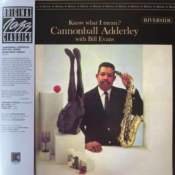 Cannonball Adderley With Bill Evans – Know What I Mean ? AUDIOPHILE