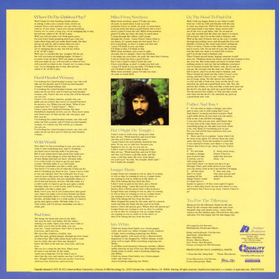 Cat Stevens – Tea For The Tillerman