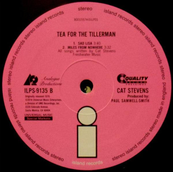 Cat Stevens – Tea For The Tillerman (2LP, 45RPM, 200g) - AudioSoundMusic