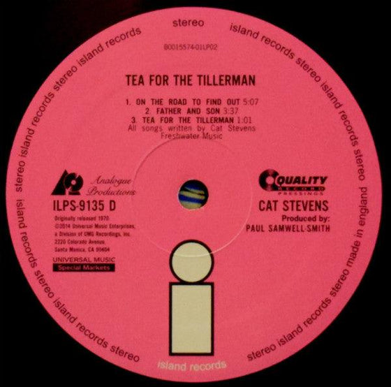 Cat Stevens – Tea For The Tillerman (2LP, 45RPM, 200g) - AudioSoundMusic