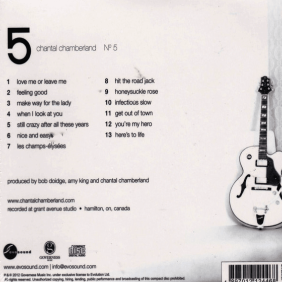 Chantal Chamberland – Chantal N°5 (HQCD) - AudioSoundMusic