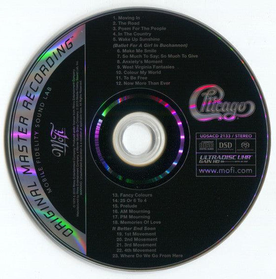 Chicago - Chicago 2 (Hybrid SACD, Ultradisc UHR) - AudioSoundMusic