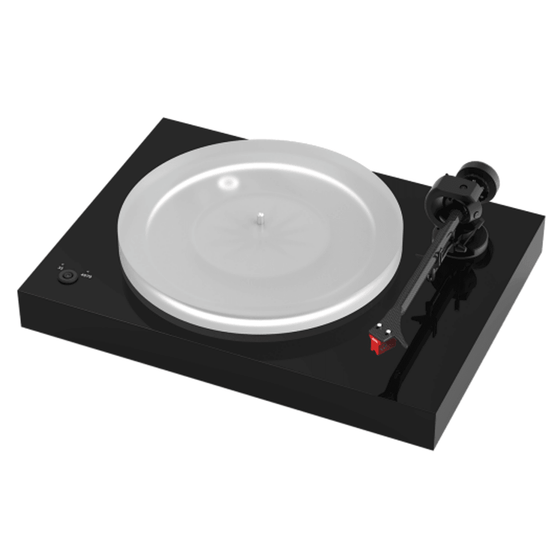 Demo Turntable Pro-ject X2B Piano Black with brand new Phono Cartridge Ortofon Quintet Red - AudioSoundMusic