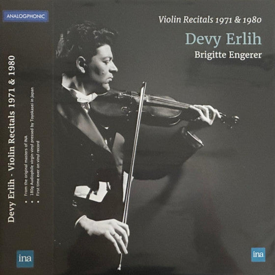 Devy Erlih - Violin Recitals 1971 & 1980 – Mozart, Schubert, Beethoven, Bach, Paganini  AUDIOPHILE