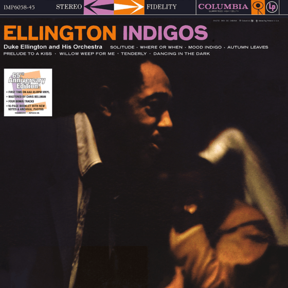 Duke Ellington and his orchestra – Ellington Indigos (45 RPM, 65th Anniversary, Mono, Numbered, Limited Edition) - Audiophile