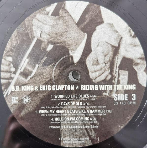 Eric Clapton & B.B. King - Riding With The King (2LP) - AudioSoundMusic