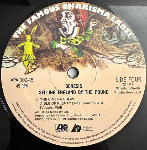 Genesis - Selling England By The Pound (2LP, 45RPM) - AudioSoundMusic