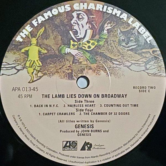 Genesis - The Lamb Lies Down On Broadway (4LP, 45RPM) - AudioSoundMusic