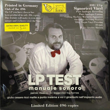  Giulio Cesare Ricci – Test LP AUDIOPHILE