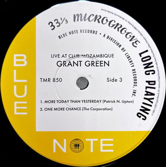 Grant Green - Live At Club Mozambique (2LP) - AudioSoundMusic