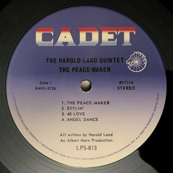 Harold Land - The Peace-Maker - AudioSoundMusic