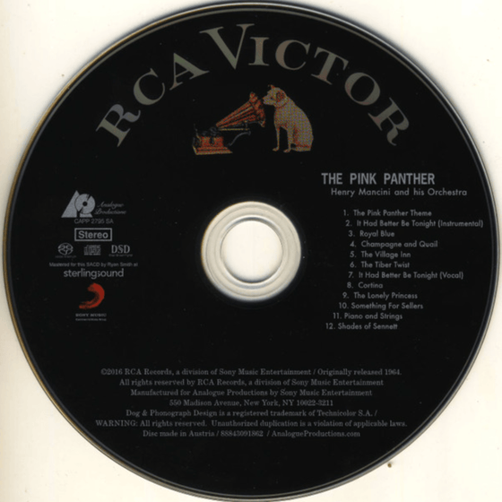 Henry Mancini - The Pink Panther (Hybrid SACD)