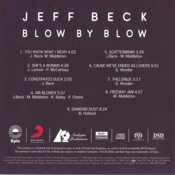 Jeff Beck - Blow by Blow