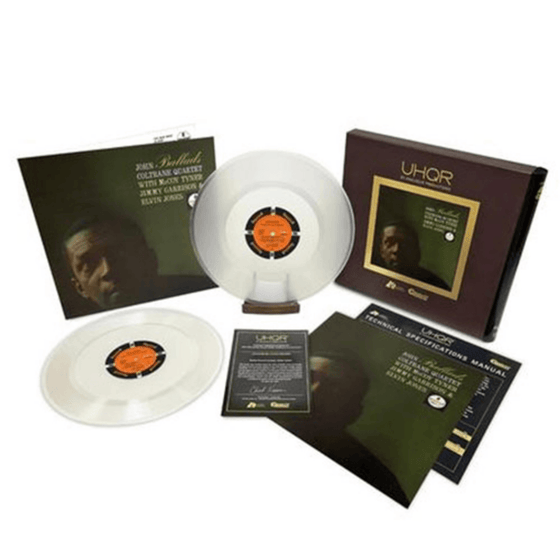 John Coltrane - Ballads (2LP, Box set, 45RPM, UHQR, 200g Clear vinyl) - AudioSoundMusic