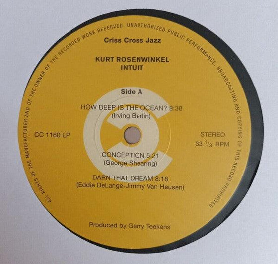 Kurt Rosenwinkel - Intuit (2LP) - AudioSoundMusic