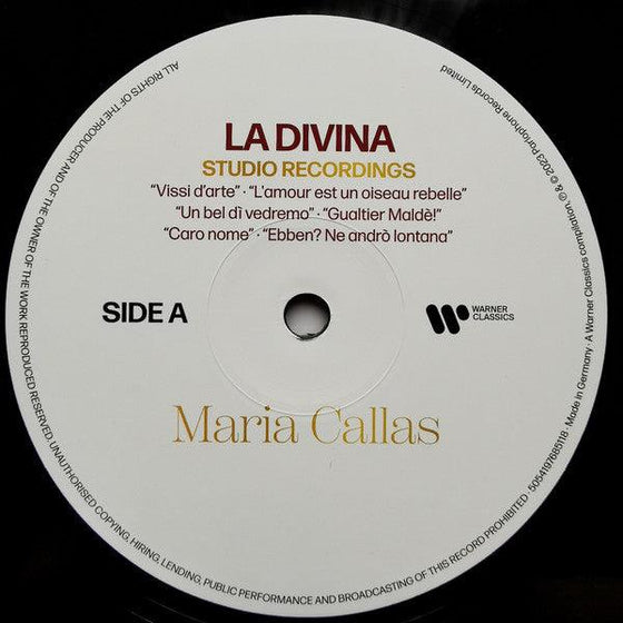 Maria Callas – La Divina AUDIOPHILE