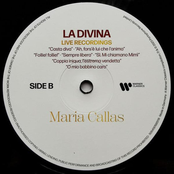 Maria Callas – La Divina AUDIOPHILE