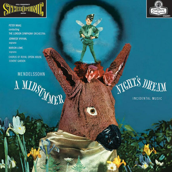 Mendelssohn - A Midsummer Night's Dream - Peter Maag & The London Symphony Orchestra (2LP, 45RPM, Number 01246) - AudioSoundMusic