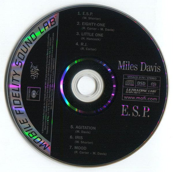 Miles Davis - E.S.P. (Hybrid SACD, Ultradisc UHR) - AudioSoundMusic