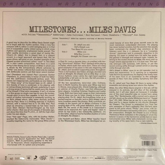 Miles Davis - Milestones (SuperVinyl) - AudioSoundMusic