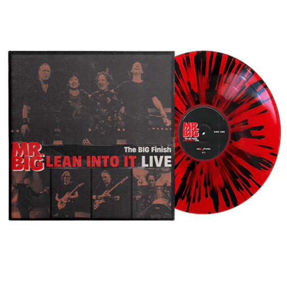 Mr. Big – The Big Finish - Lean Into it Live (Black and Red Splatter)