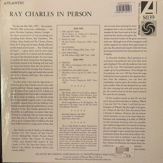 Ray Charles - In Person (Mono) - AudioSoundMusic