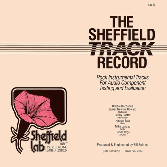 Robbie Buchanan, James Newton Howard, Lenny Castro, Nathan East, Mike Landau, Carlos Vega – The Sheffield Track Record  - Audiophile