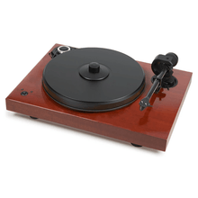  Showroom Turntable Pro-ject 2XPERIENCE SB SE Mahogany with brand new Phono Cartridge Ortofon 2M Silver - AudioSoundMusic