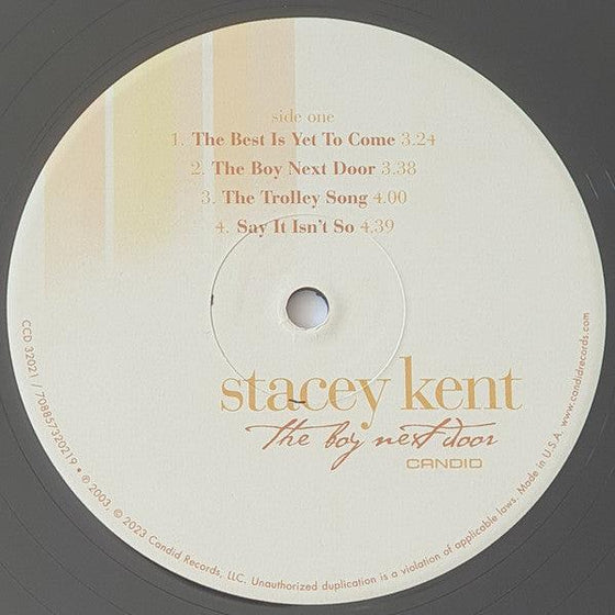 Stacey Kent - The Boy Next Door (2LP, Candid) - AudioSoundMusic