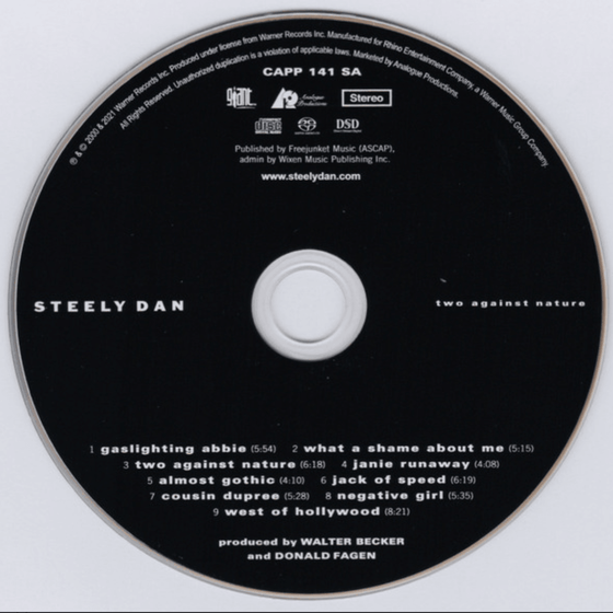 Steely Dan - Two Against Nature (SACD)