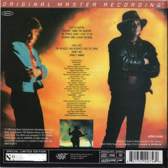 Stevie Ray Vaughan - Couldn't Stand The Weather (Hybrid SACD, Ultradisc UHR) - AudioSoundMusic