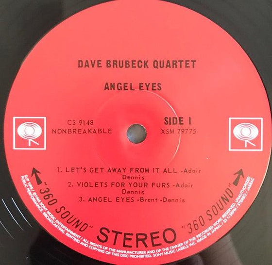 The Dave Brubeck Quartet – Angel Eyes AUDIOPHILE