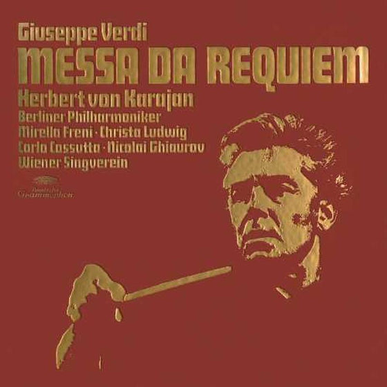 Verdi - Messa Da Requiem - Herbert Von Karajan, Mirella Freni, Christa Ludwig, Carlo Cossutta, Nicolai Ghiaurov, Wiener Singverein, Berliner Philharmoniker (2LP) - AudioSoundMusic