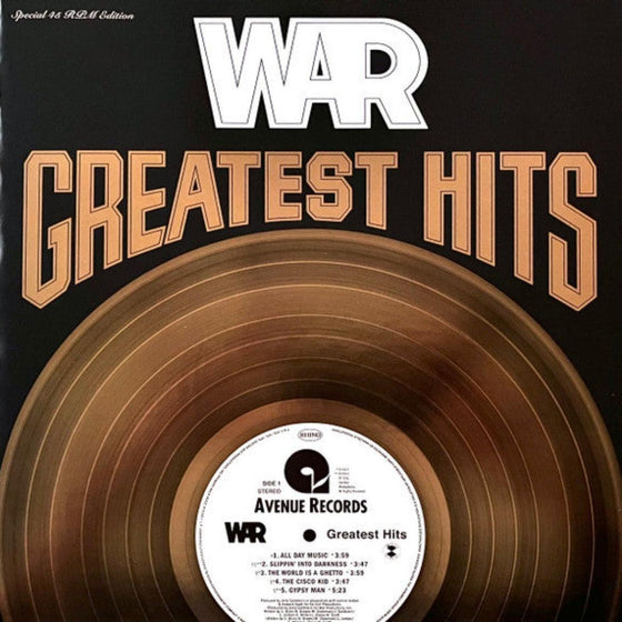 War - Greatest Hits Audiophile