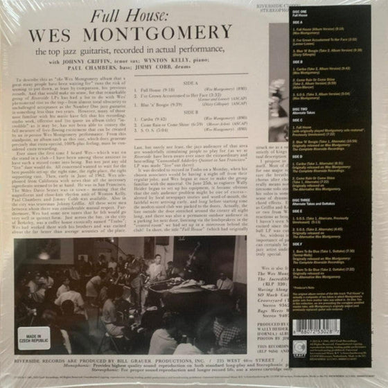 Wes Montgomery – The Complete Full House Recordings (3LP) - AudioSoundMusic