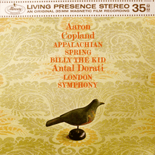  Aaron Copland - Appalachian Spring & Billy The Kid - Antal Dorati & The London Symphony Orchestra (2LP, 45RPM) - AudioSoundMusic