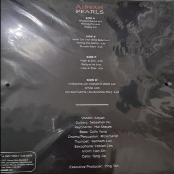 Aisyah - Pearls (2LP, 45RPM) - AudioSoundMusic