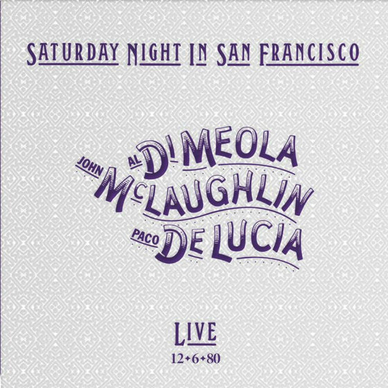 Al Dimeola, John McLaughlin, Paco Delucia - Friday Night in San Francisco Live 12 06 1980 - AudioSoundMusic