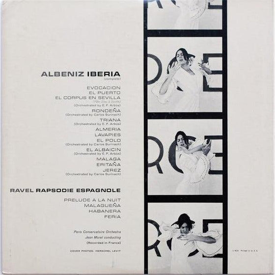 Albeniz - Iberia - Ravel - Rapsodie Espagnole - Jean Morel (2LP, 200g) - AudioSoundMusic