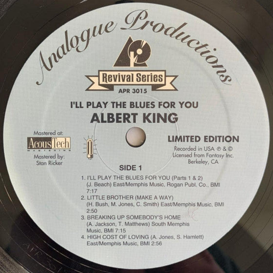 Albert King – I'll Play The Blues For You - AudioSoundMusic