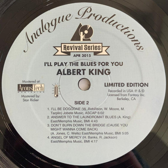 Albert King – I'll Play The Blues For You - AudioSoundMusic