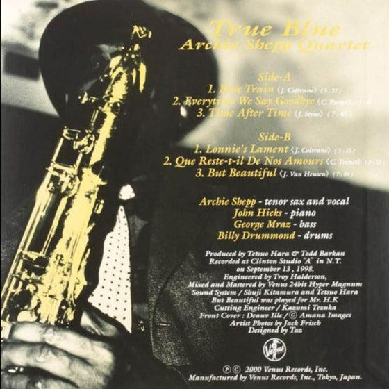 Archie Shepp - True Blue (Japanese edition) - AudioSoundMusic