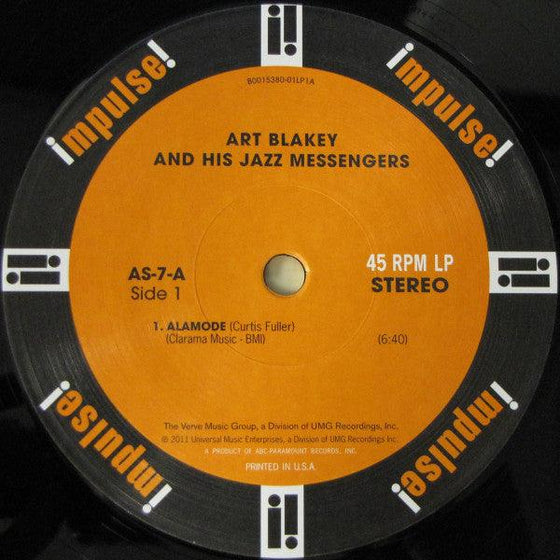 Art Blakey & The Jazz Messengers – Art Blakey!!!!! Jazz Messengers!!!!! (2LP, 45RPM) - AudioSoundMusic