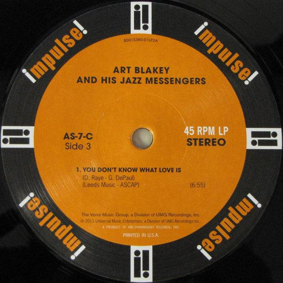 Art Blakey & The Jazz Messengers – Art Blakey!!!!! Jazz Messengers!!!!! (2LP, 45RPM) - AudioSoundMusic