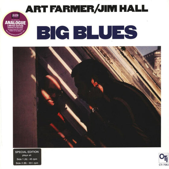 Art Farmer & Jim Hall - Big Blues (1LP, 33RPM, Pure Pleasure) - AudioSoundMusic